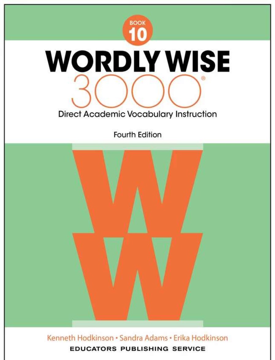 Vocabulary * | Wordly Wise 3000 Student Book, 4Th Edition, Grade 10