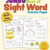 Phonics Word Study * | Scholastic The Jumbo Book Of Sight Words Practice Pages