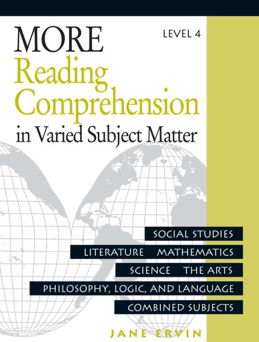 Comprehension * | Readng Comp, Erc Mrc More Reading Comprehension, Workbook, Level 4