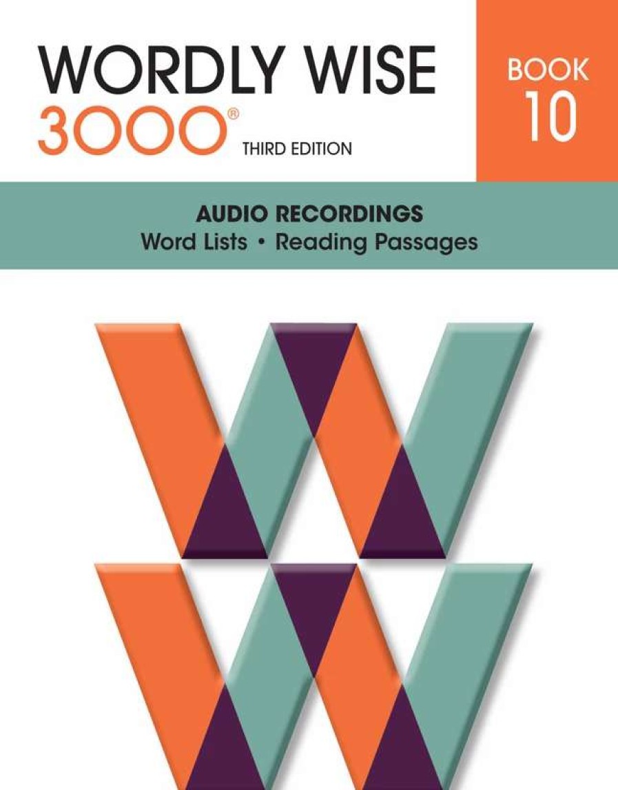 Vocabulary * | Wordly Wise 3000 3Rd Edition, Book 10, Audio Cd, Set Of 3