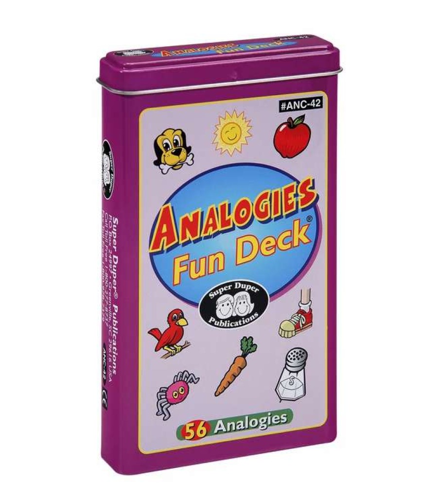 Comprehension * | Super Duper Analogies Fun Deck