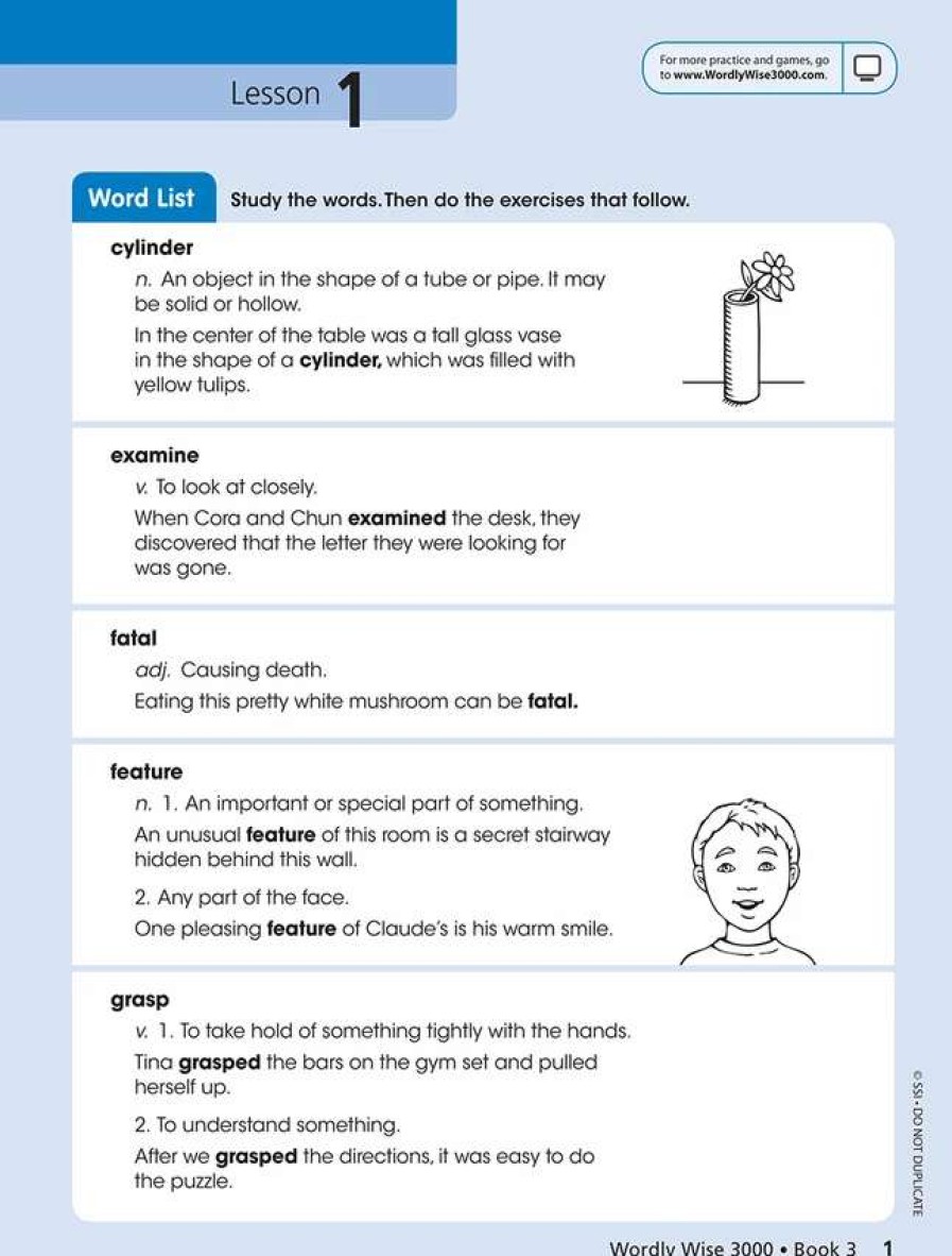 Vocabulary * | Wordly Wise 3000 Student Book, 3Rd Edition, Grade 3