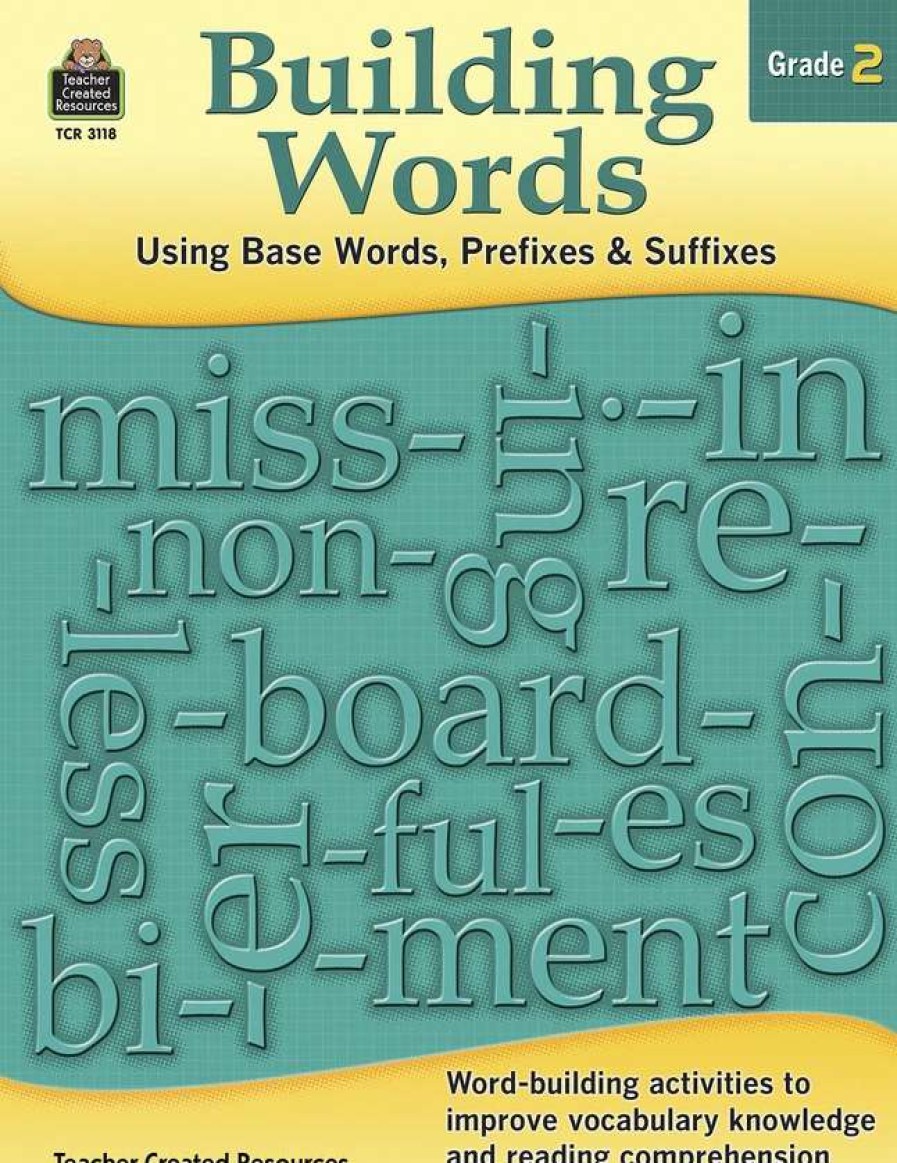 Phonics Word Study * | Teacher Created Resources Building Words Workbook, Grade 2