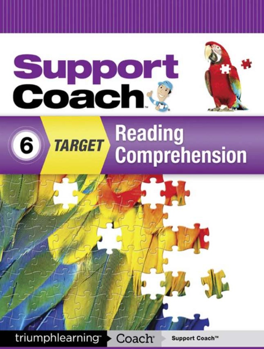 Comprehension * | Support Coach Target: Reading Comprehension, Student Edition, Grade 6