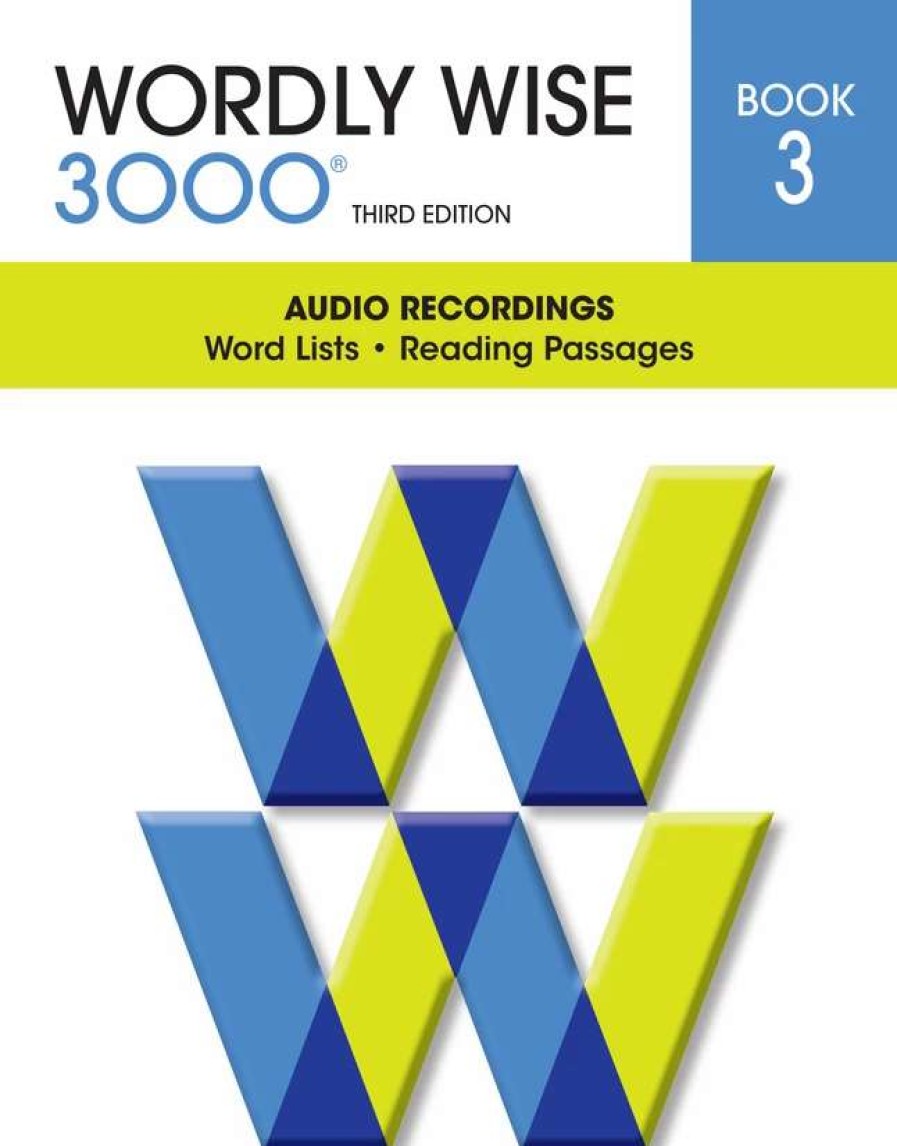 Vocabulary * | Wordly Wise 3000 3Rd Edition, Book 3, Audio Cd, Set Of 3