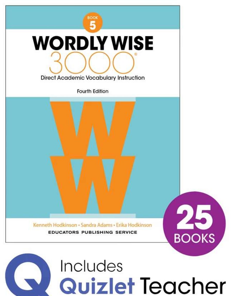 Vocabulary * | Wordly Wise 3000 4Th Edition Grade 5 Class Refill Set