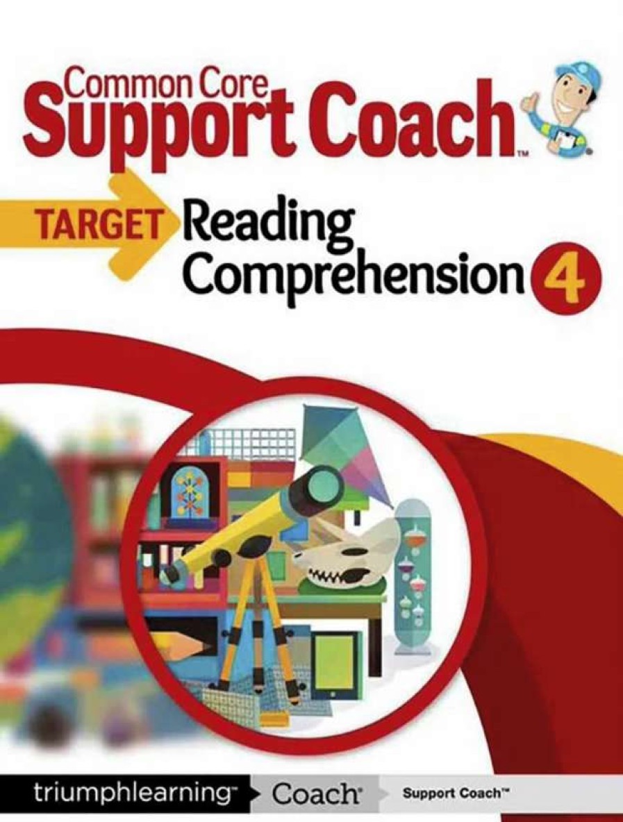 Comprehension * | Common Core Support Coach Target: Reading Comprehension, Student Edition, Grade 4