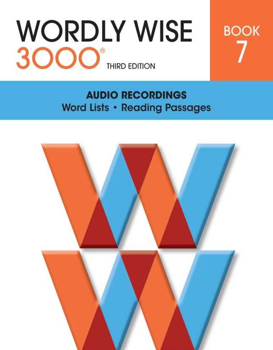 Vocabulary * | Wordly Wise 3000 3Rd Edition, Book 7, Audio Cd, Set Of 3