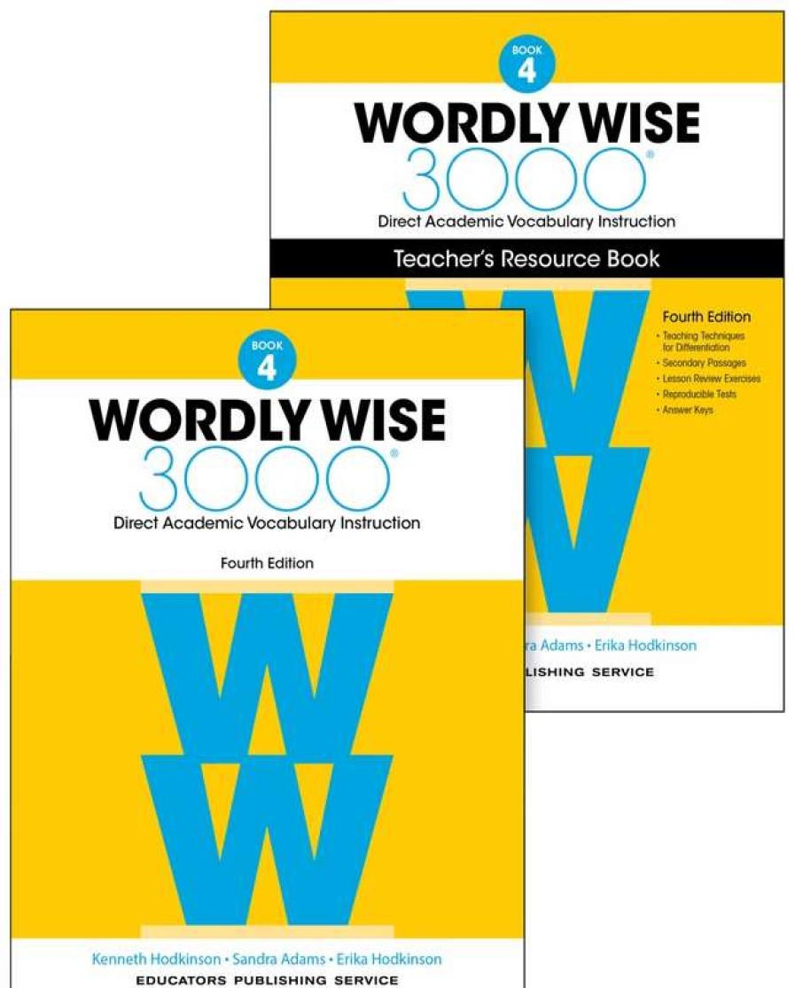 Vocabulary * | Wordly Wise 3000 Vocabulary Classroom Set With 25 Books, 4Th Edition, Grade 4