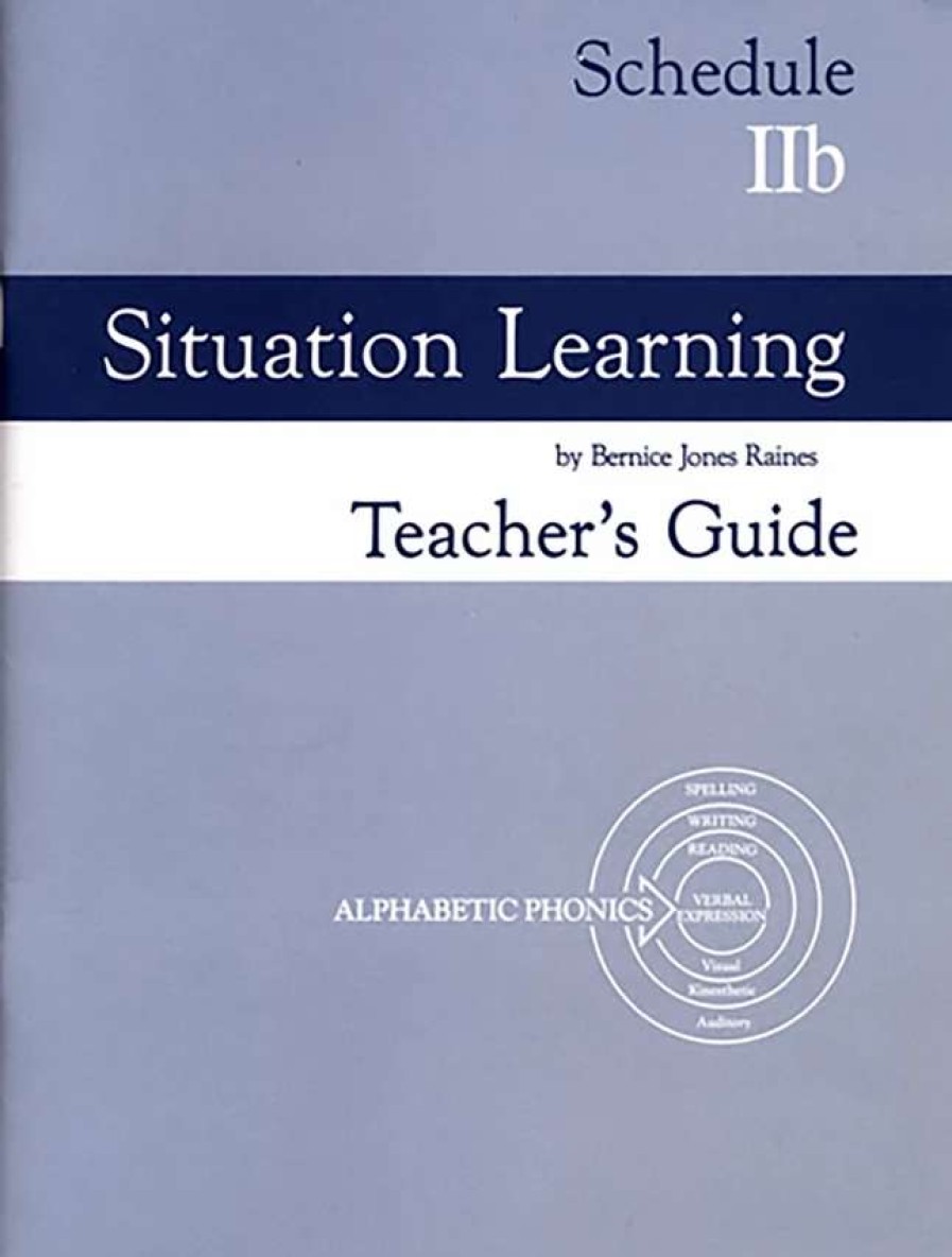 Phonics Word Study * | Alphabetic Phonics Situation Learning Teacher'S Guide, Schedule Iib