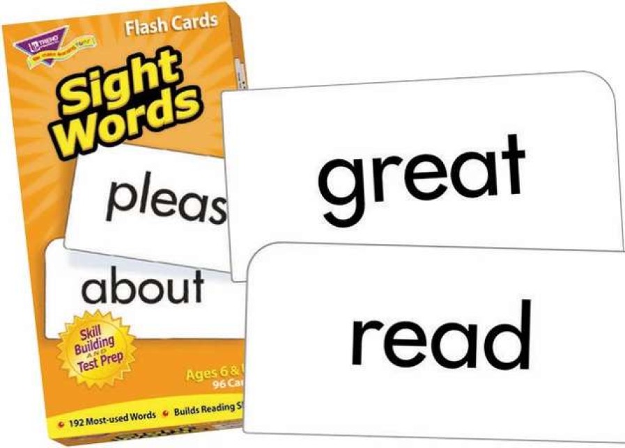 Phonics Word Study * | Trend Enterprises, Inc. Trend Sight Words Flash Cards Set Of 96