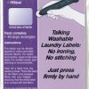 Comprehension * | Mantra Lingua Talking Laundry Labels, Set 3, 48 Labels