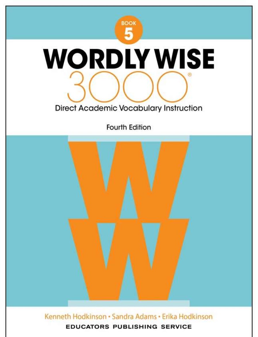 Vocabulary * | Wordly Wise 3000 Student Book, 4Th Edition, Grade 5