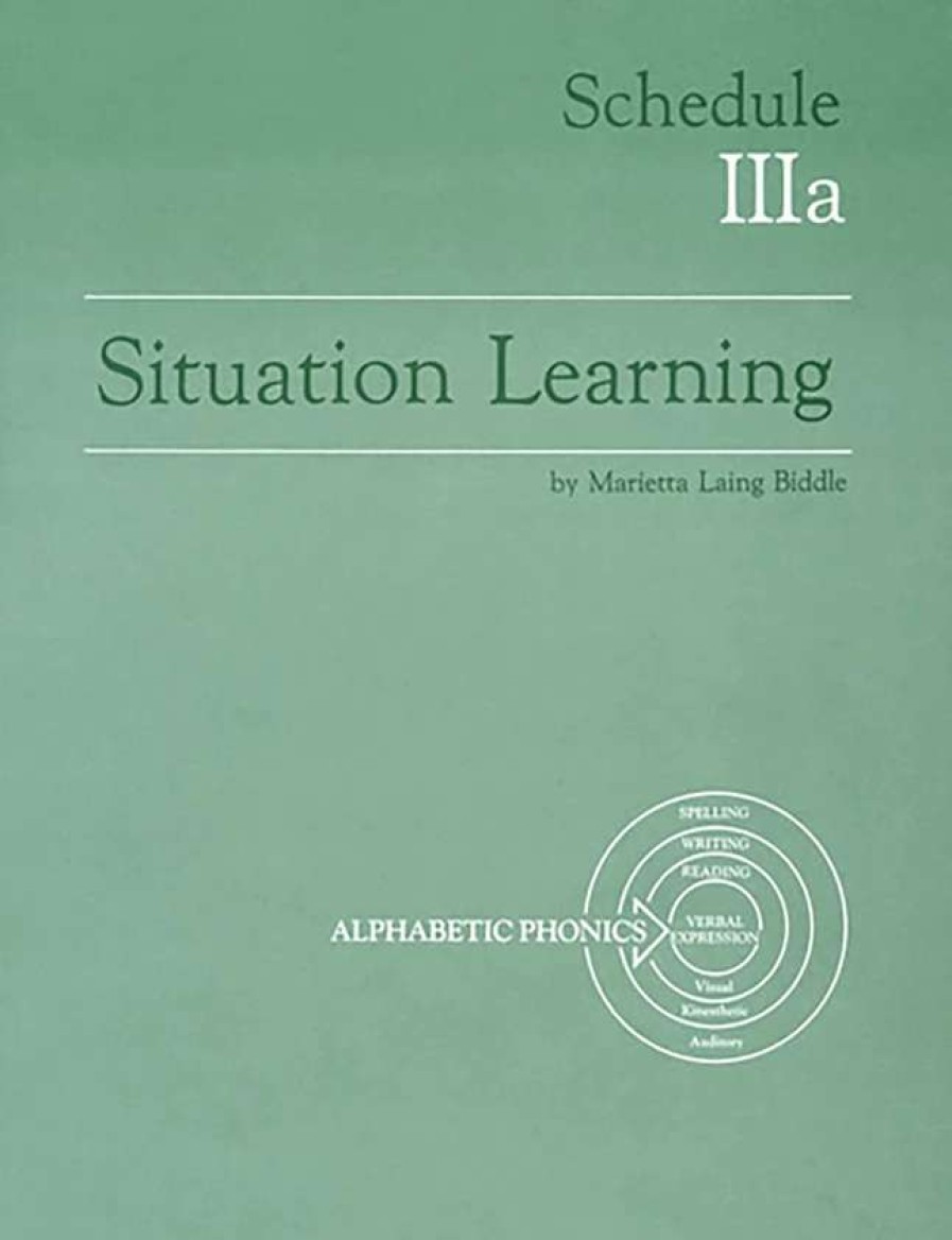 Phonics Word Study * | Alphabetic Phonics Situation Learning Student'S Study Book, Schedule Iiia