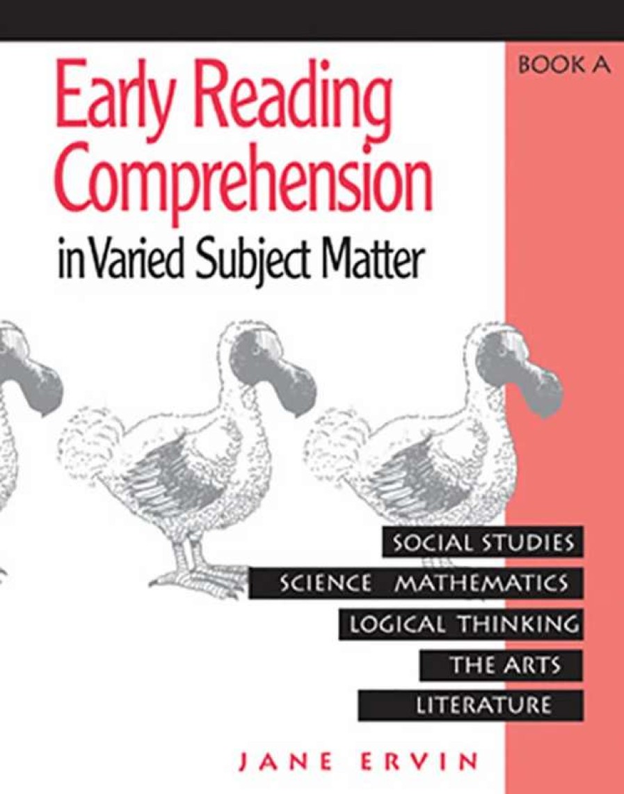 Comprehension * | Readng Comp, Erc Mrc Early Reading Comprehension, Answer Key, Book A