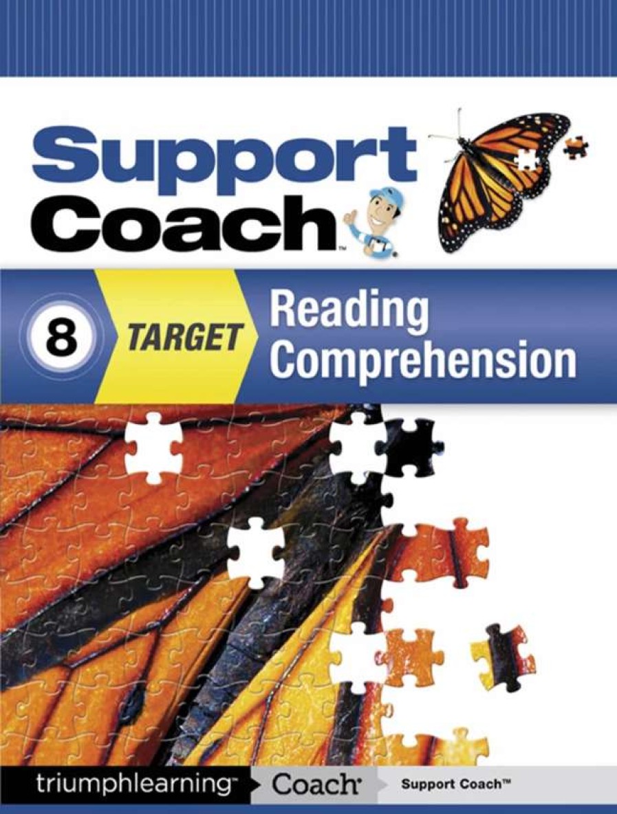 Comprehension * | Support Coach Target: Reading Comprehension, Student Edition, Grade 8