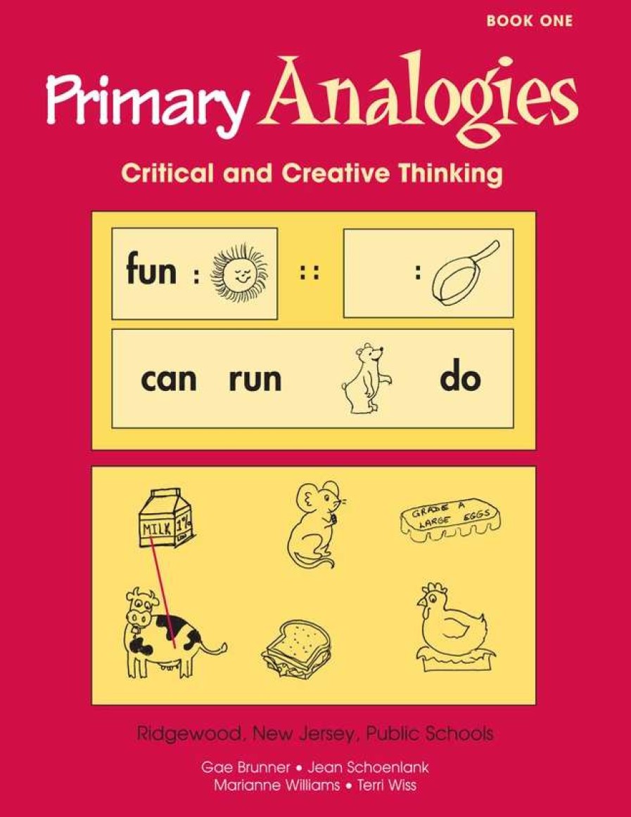 Comprehension * | Primary Analogies Book 1