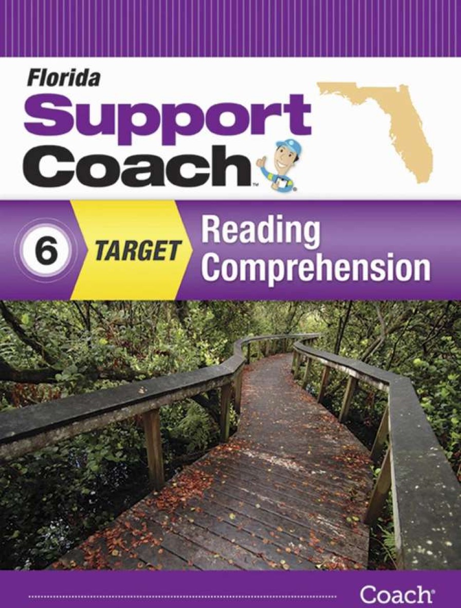 Comprehension * | Florida Support Coach Target: Reading Comprehension, Student Edition, Grade 6