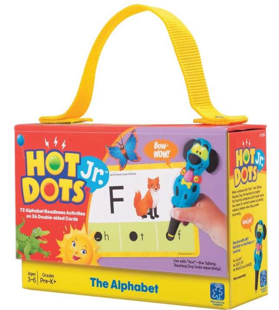 Comprehension * | Educational Insights Hot Dots Jr The Alphabet Card Set