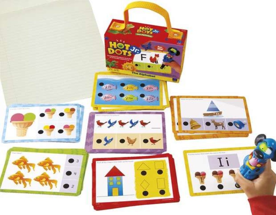 Comprehension * | Educational Insights Hot Dots Jr The Alphabet Card Set