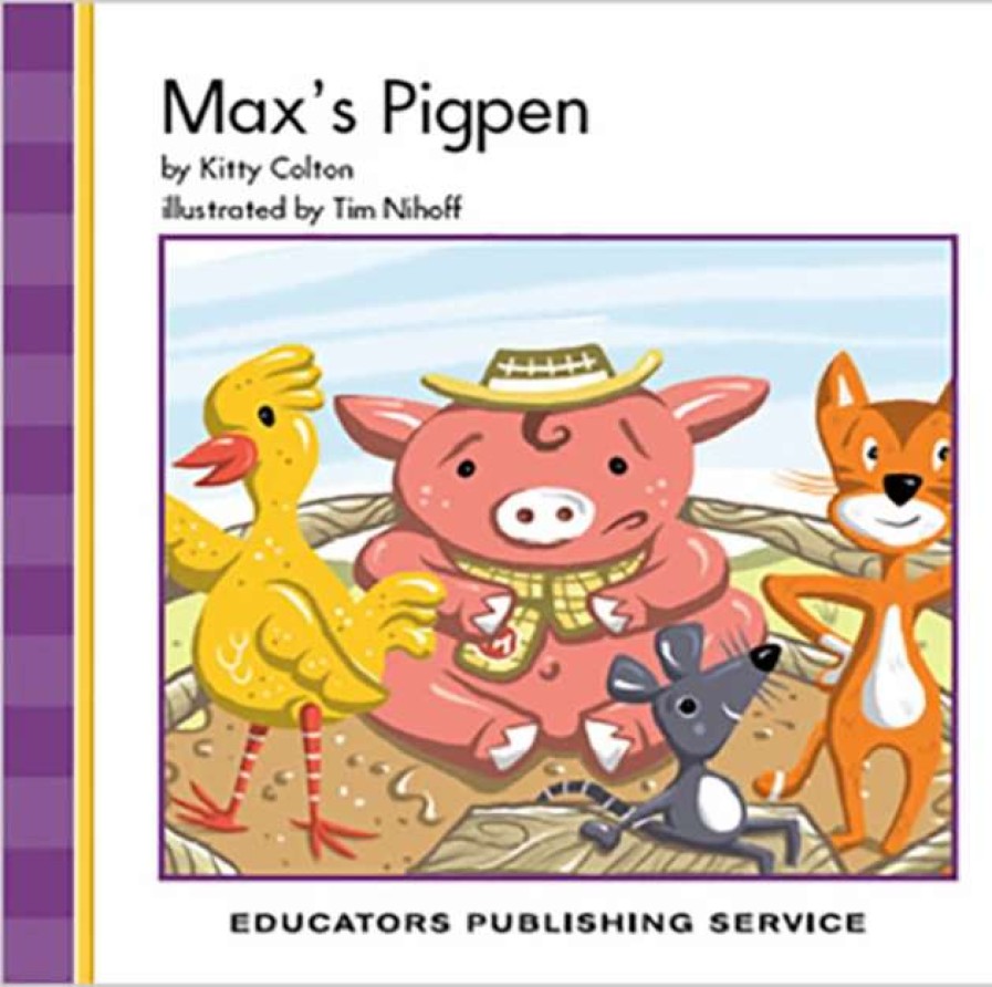 Phonics Word Study * | Phonics Plus Decodable Readers, Max'S Pigpen, Level A, Fiction, Pack Of 6