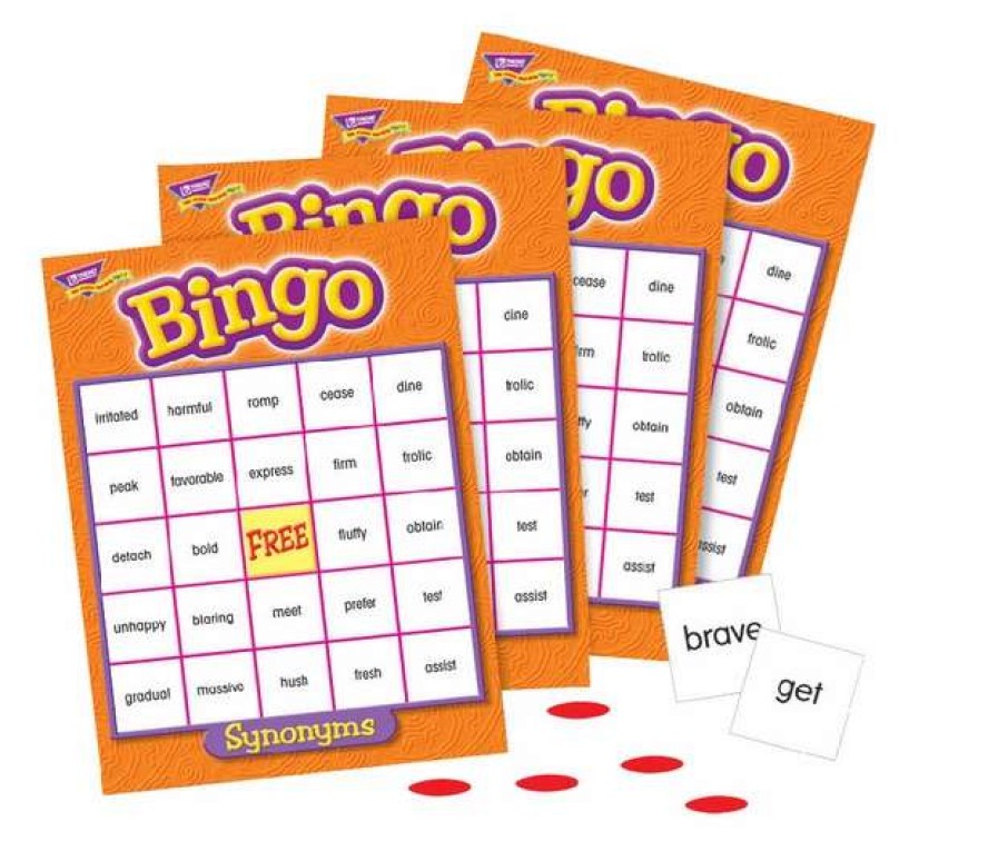 Phonics Word Study * | Trend Enterprises, Inc. Trend Enterprises Synonyms Bingo Game