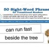 Phonics Word Study * | Crystal Springs Books 50 Sight Word Phrases For Transitional Readers, Grades 1 To 4