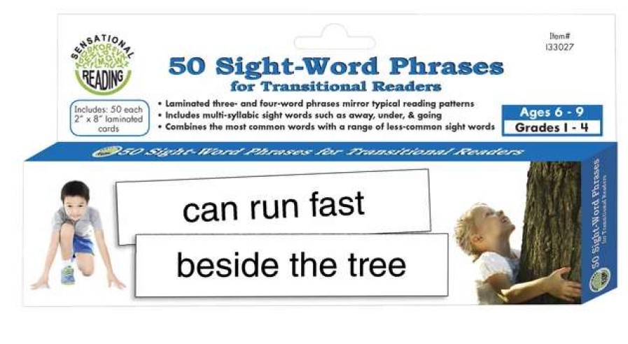 Phonics Word Study * | Crystal Springs Books 50 Sight Word Phrases For Transitional Readers, Grades 1 To 4