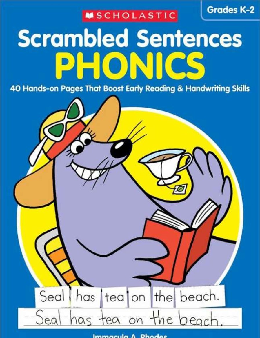 Phonics Word Study * | Scholastic Scrambled Sentences: Phonics, Grades K To 2