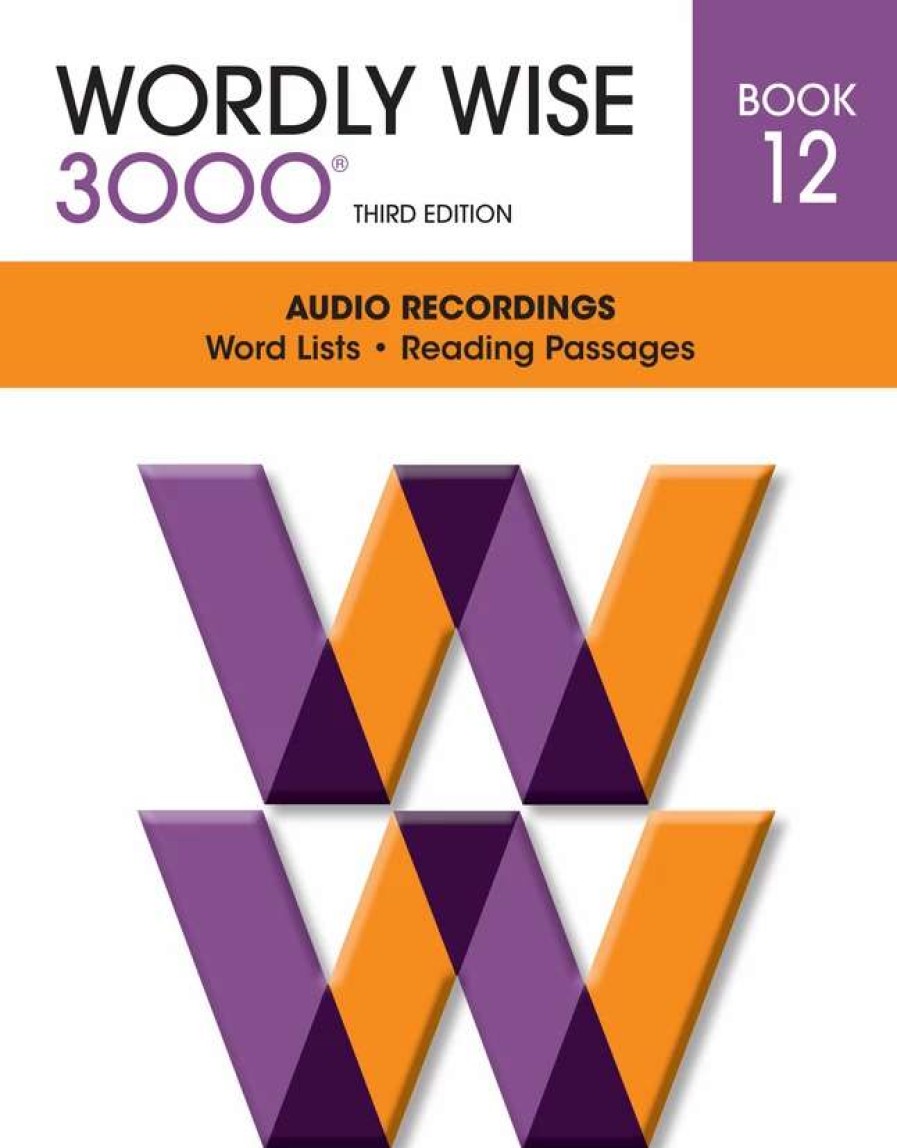 Vocabulary * | Wordly Wise 3000 3Rd Edition, Book 12, Audio Cd, Set Of 3