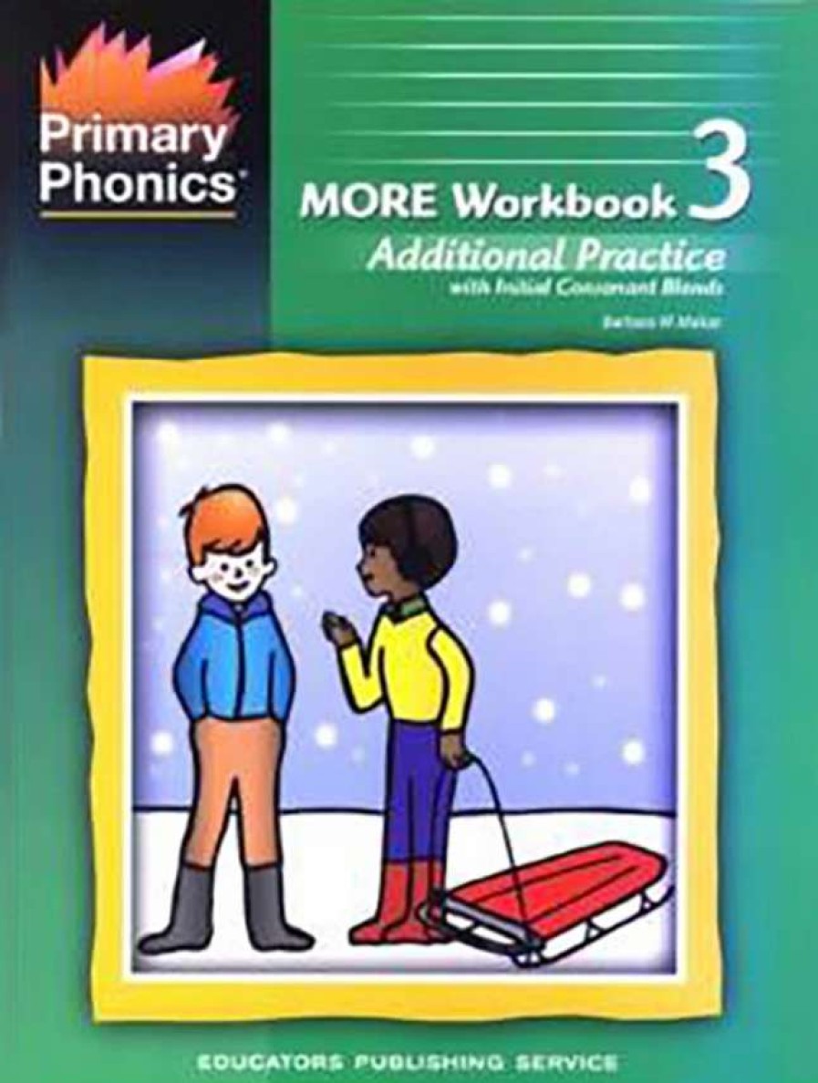 Phonics Word Study * | Primary Phonics, More Workbook 3