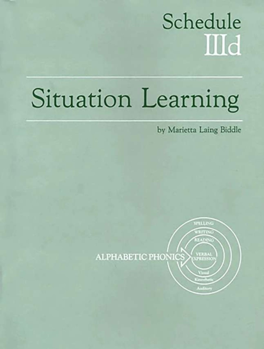 Phonics Word Study * | Alphabetic Phonics Situation Learning Student'S Study Book, Schedule Iiid