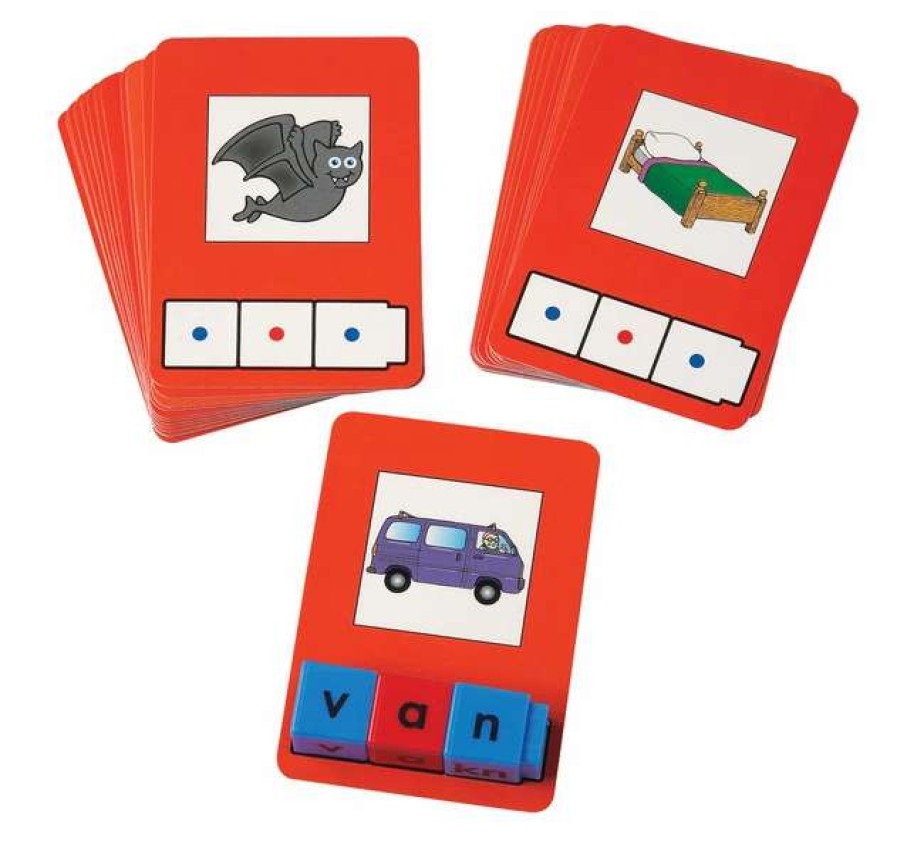 Phonics Word Study * | Didax Unifix Cvc Word Building Card