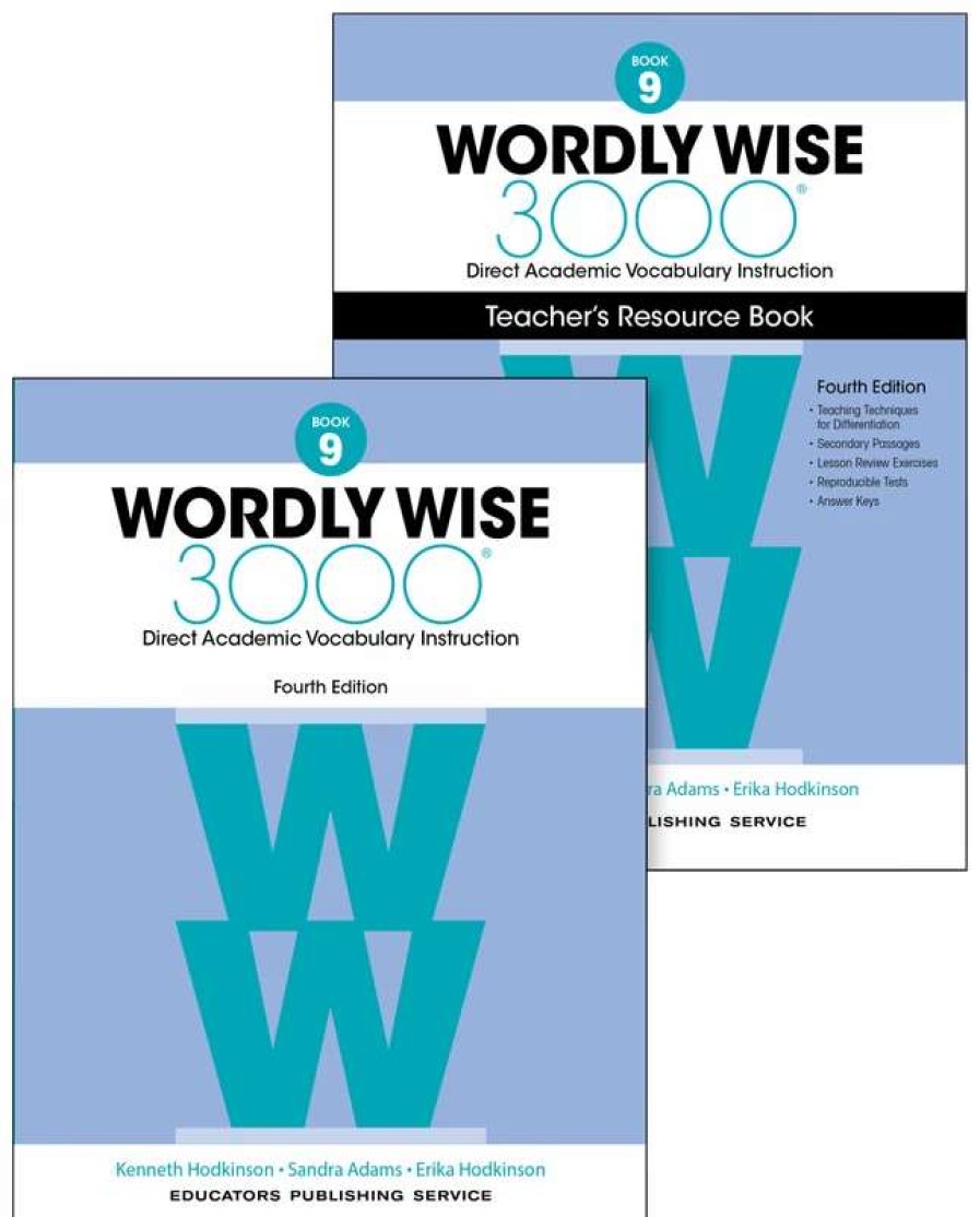 Vocabulary * | Wordly Wise 3000 Vocabulary Classroom Set With 25 Books, 4Th Edition, Grade 9