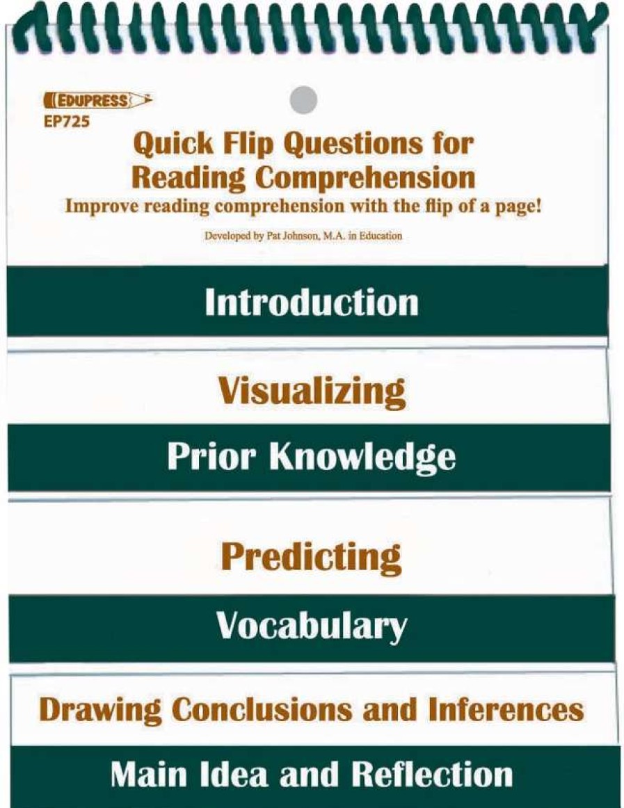 Comprehension * | Edupress Quick Flip Questions For Reading Comprehension