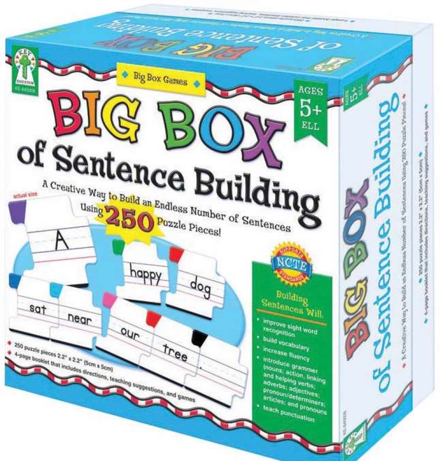 Phonics Word Study * | Carson Dellosa Key Education Big Box Of Sentence Color-Coded Building Game