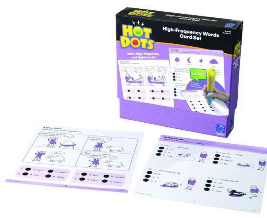 Comprehension * | Educational Insights Hot Dots High-Frequency Words Card Set, Grade K And Up