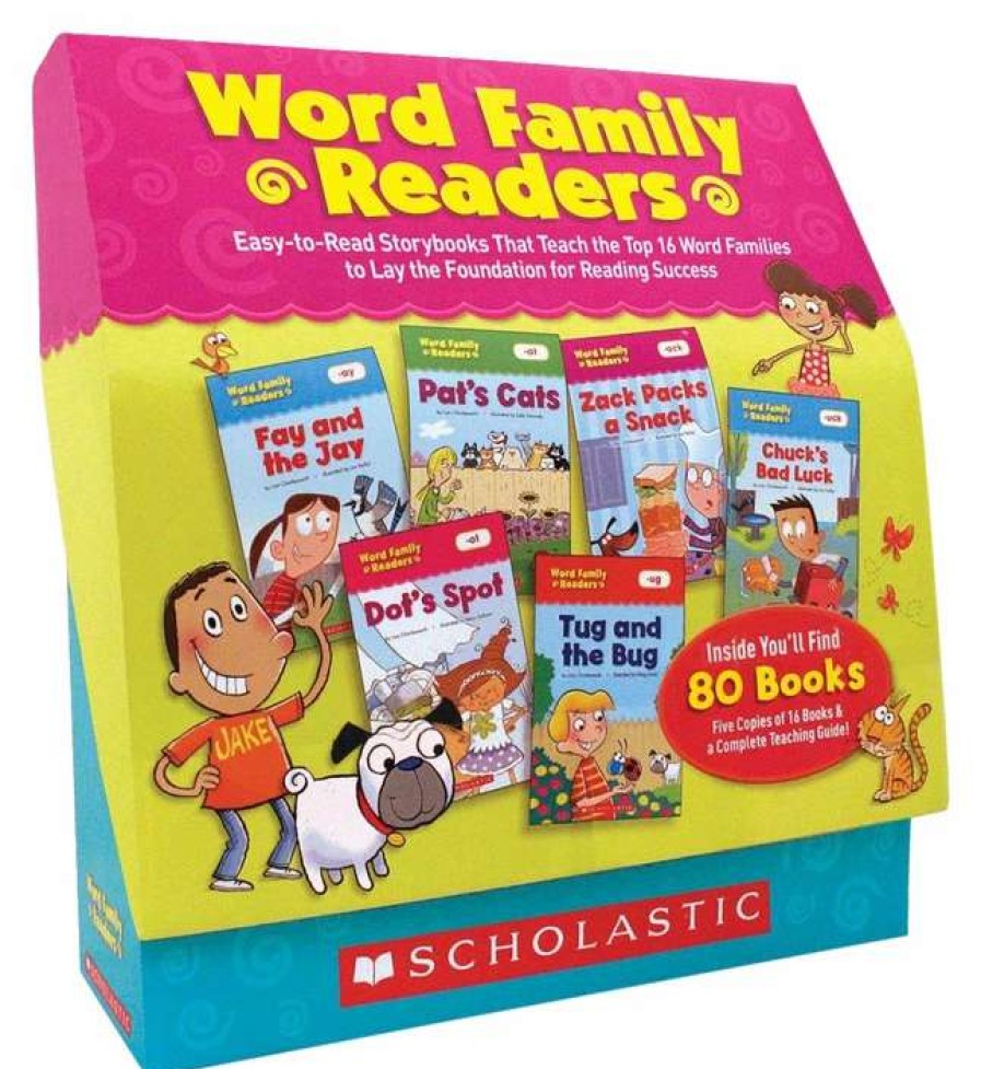 Phonics Word Study * | Scholastic Word Family Readers, Set Of 80