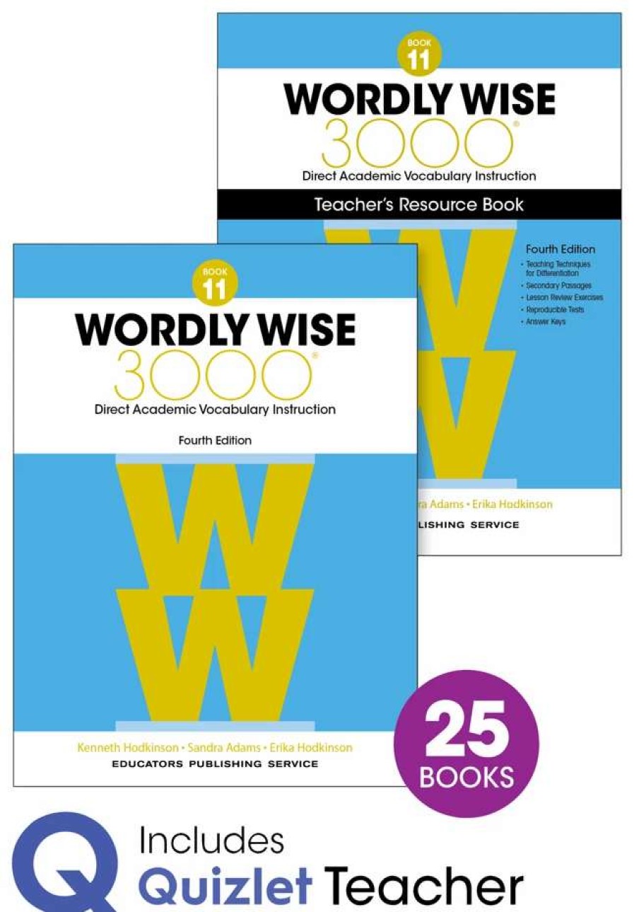 Vocabulary * | Wordly Wise 3000 Vocabulary Classroom Set With 25 Books, 4Th Edition, Grade 11