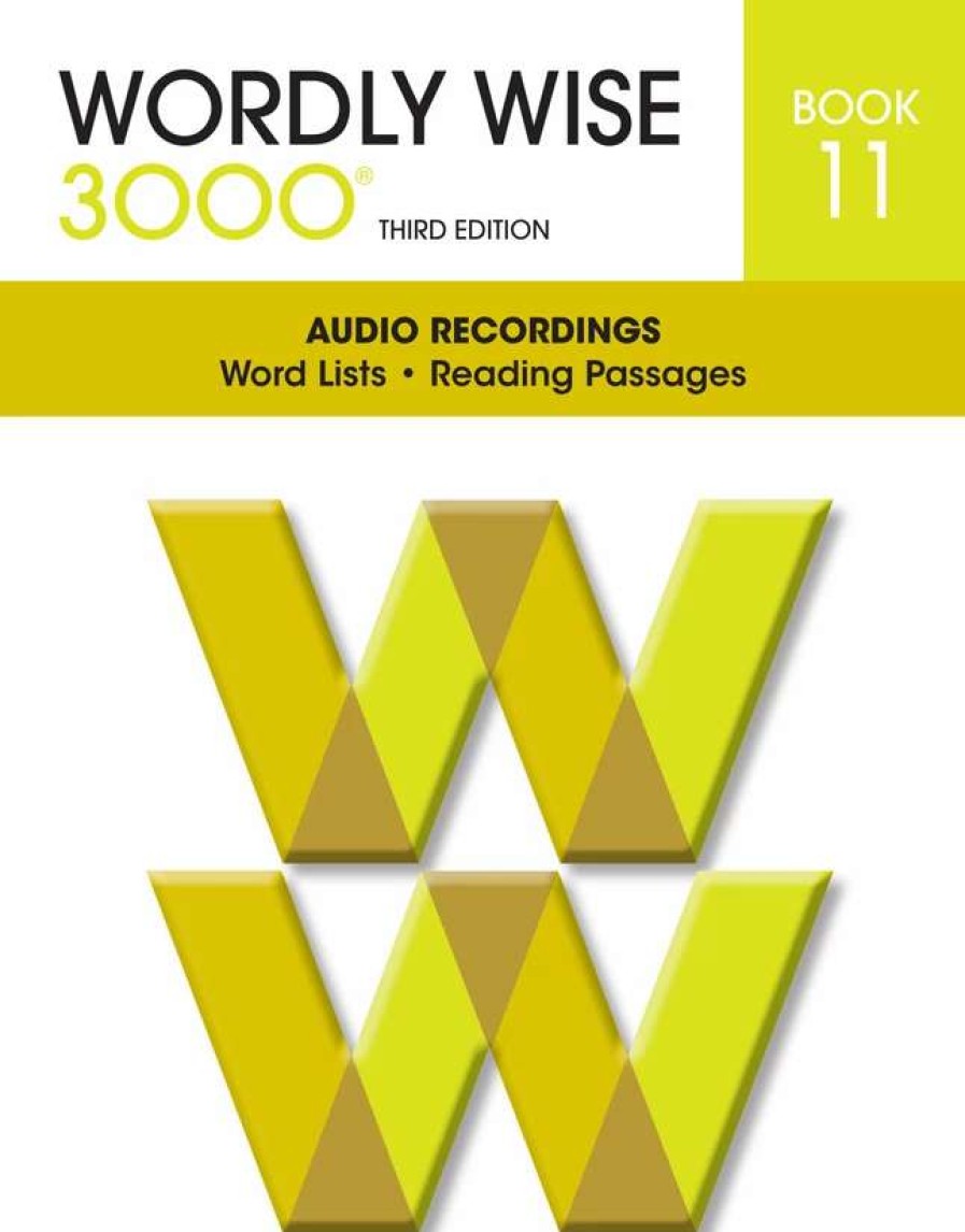 Vocabulary * | Wordly Wise 3000 3Rd Edition, Book 11, Audio Cd, Set Of 3