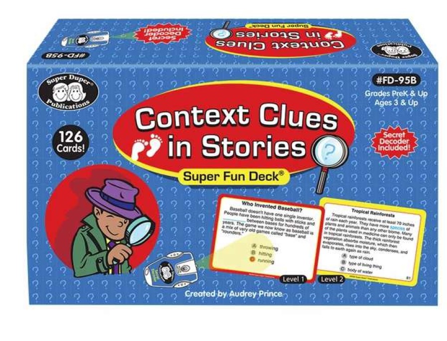 Comprehension * | Super Duper Context Clues In Stories