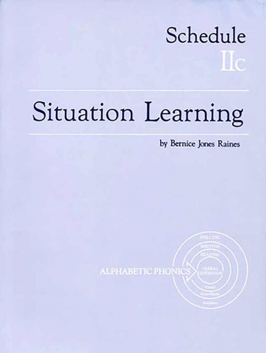 Phonics Word Study * | Alphabetic Phonics Situation Learning Student'S Study Book, Schedule Iic