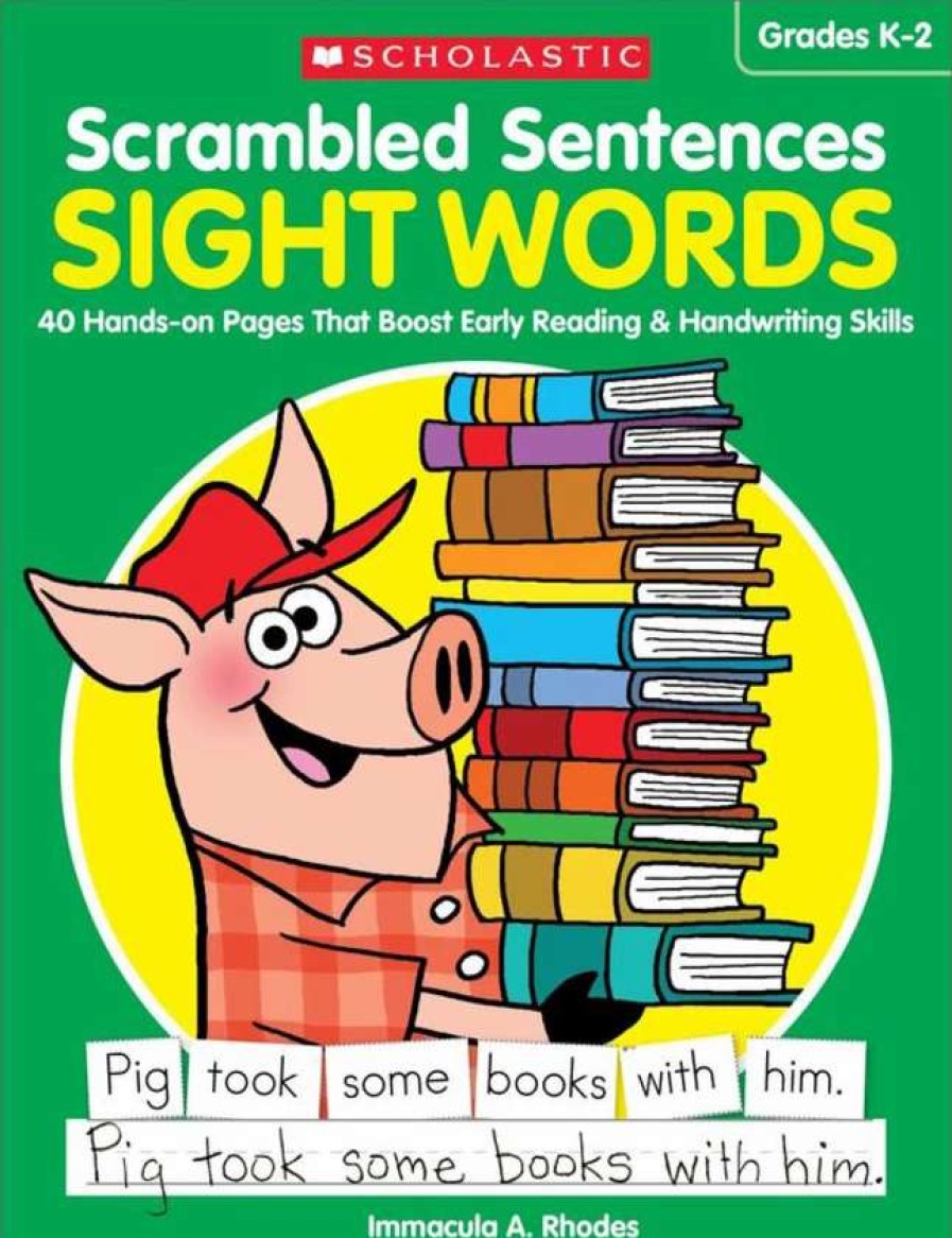 Phonics Word Study * | Scholastic Scrambled Sentences: Sight Words Book