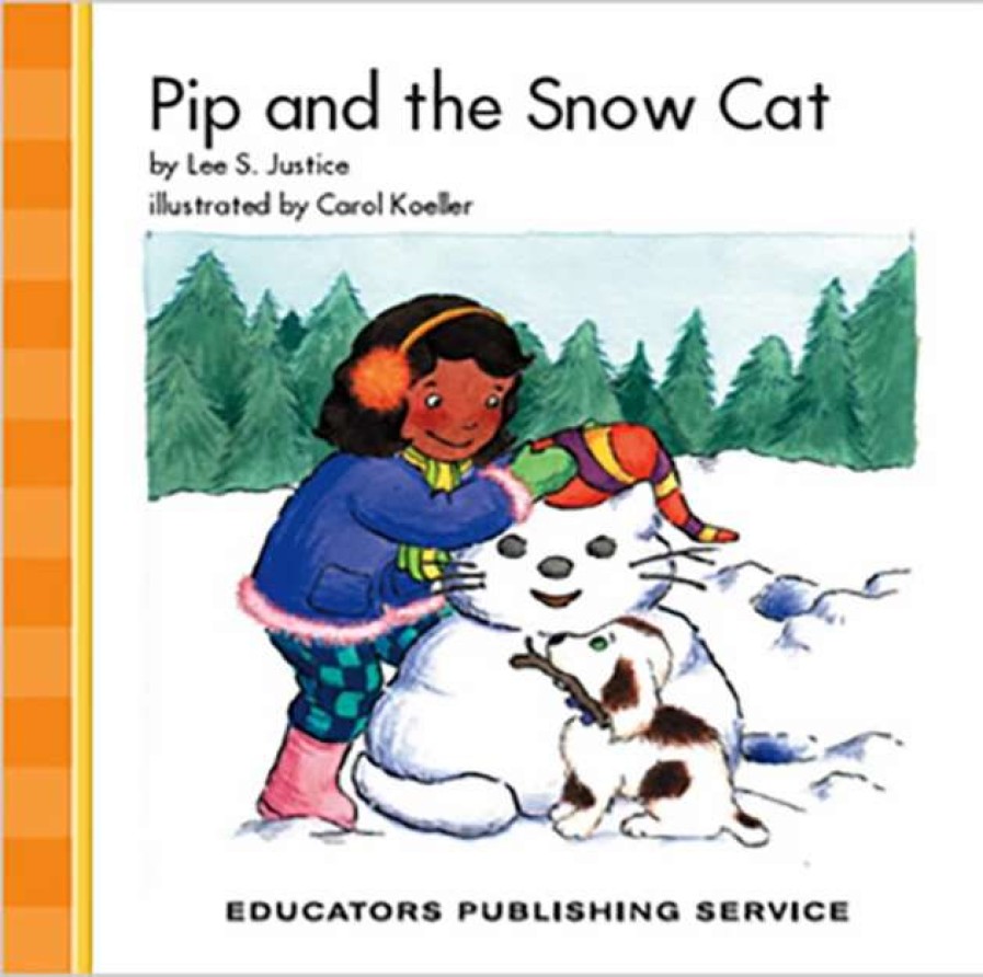 Phonics Word Study * | Phonics Plus Decodable Readers, Pip And The Snow Cat, Level K, Fiction, Pack Of 6