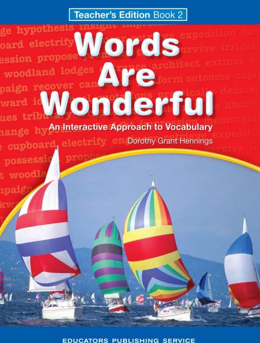 Vocabulary * | Words Are Wonderful, Book 2, Teacher'S Edition