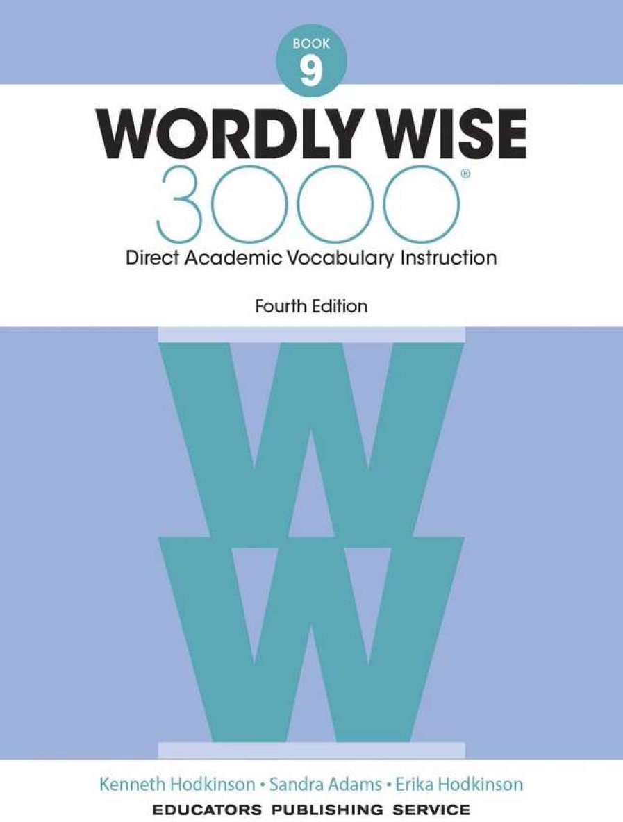 Vocabulary * | Wordly Wise 3000 Student Book, 4Th Edition, Grade 9