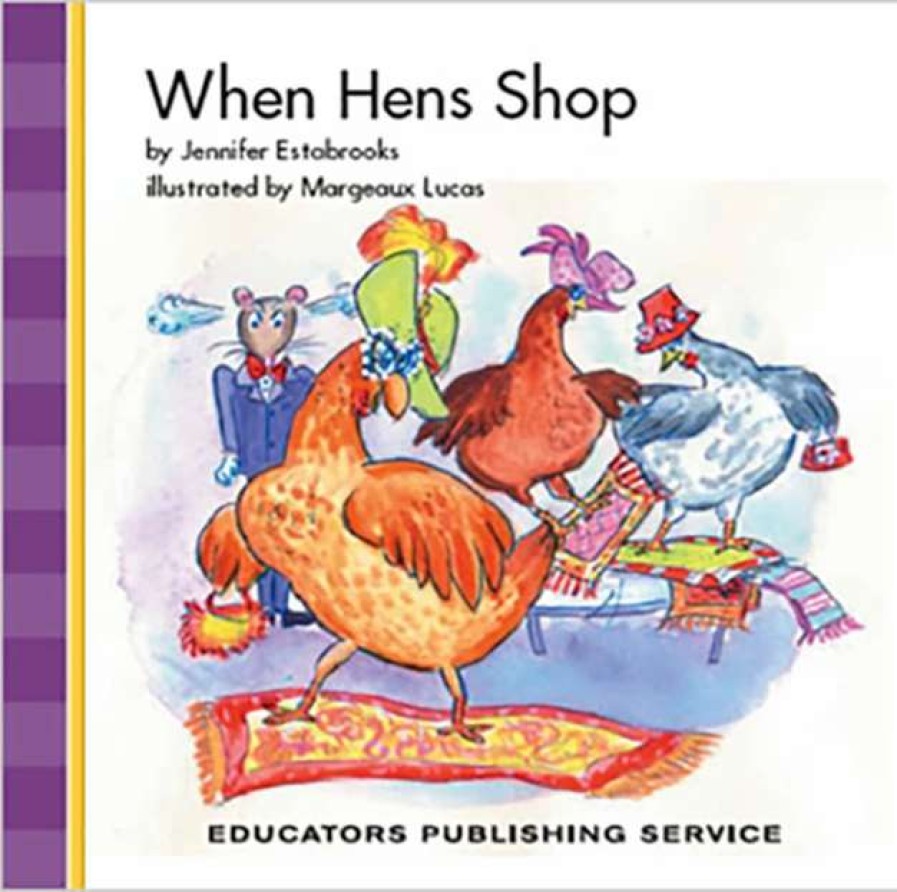 Phonics Word Study * | Phonics Plus Decodable Readers, When Hens Shop, Level A, Fiction, Pack Of 6