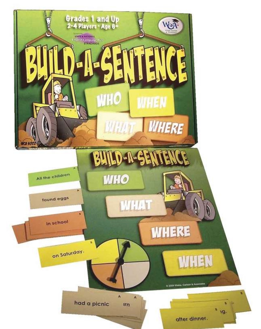 Phonics Word Study * | Wca Build-A-Sentence Game